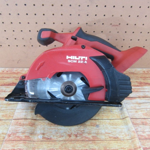 〇ヒルティ(HILTI) コードレスチップソーカッター SCM22-A サーキュラーソー【川崎店】