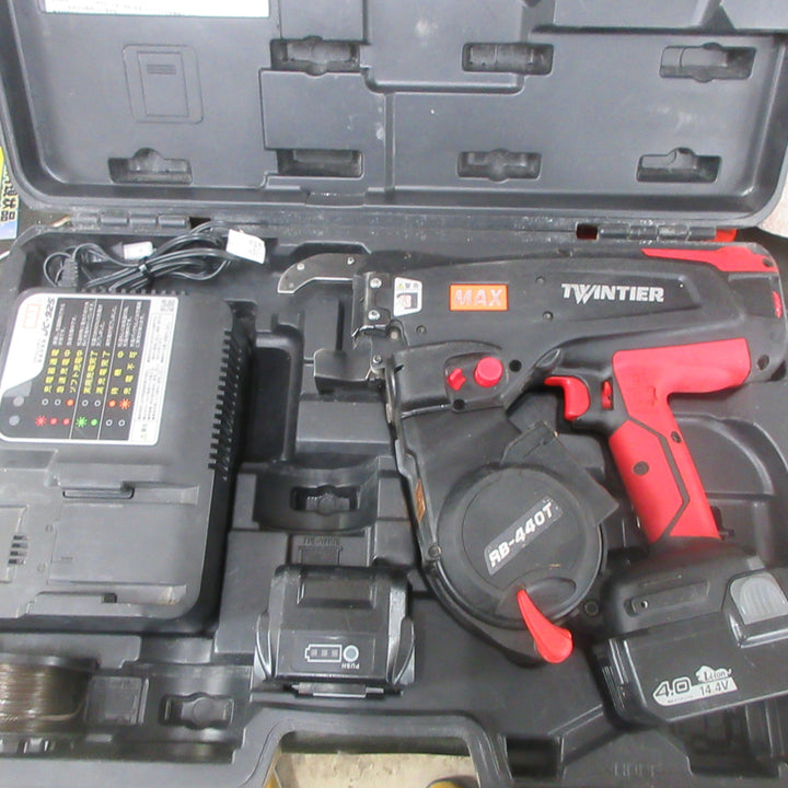 ★マックス(MAX) 鉄筋結束機 ツインタイア RB-440T-B2C/1440A【町田店】