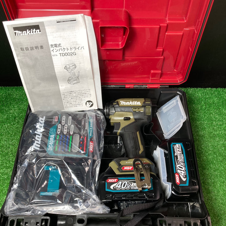 【中古美品】★マキタ(makita) コードレスインパクトドライバー TD002GRDXO【岩槻店】