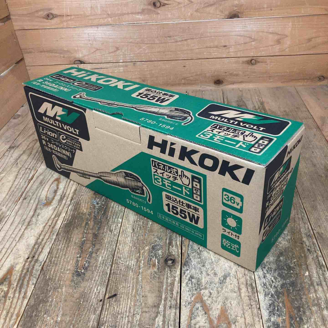 ★ハイコーキ(HIKOKI ※旧:日立工機) コードレスクリーナー R36DA(NN) 本体のみ【所沢店】