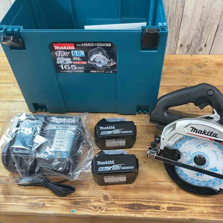 【未使用品(店頭展示品) 】★マキタ(makita) コードレス丸のこ HS631DGXSB【東大和店】