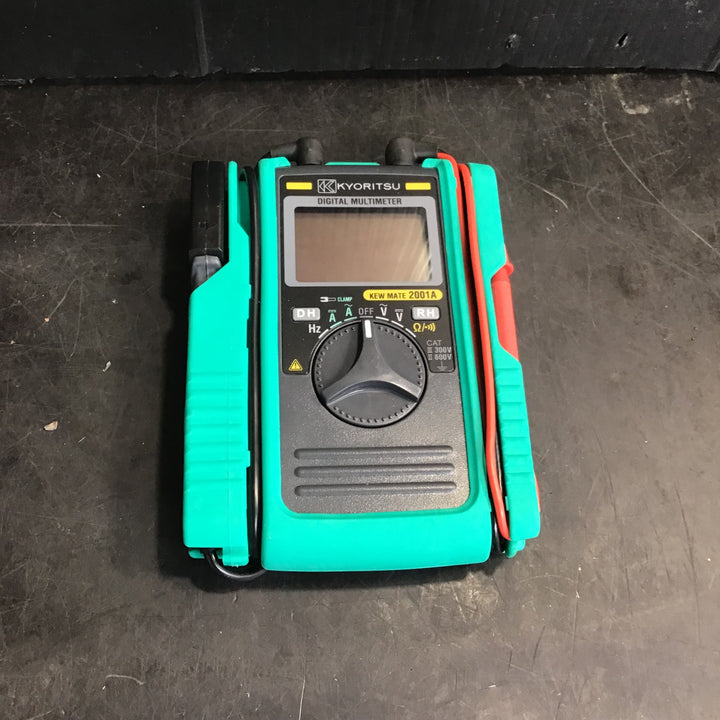 共立電気計器 (KYORITSU) 100A AC/DCクランプ付デジタルマルチメータ KEWMATE 2001A【草加店】