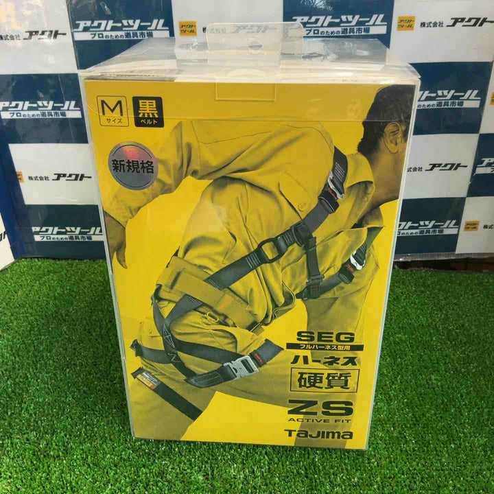 □タジマ(Tajima) ハーネスZS 黒 Mサイズ AZSM-BK【草加店】