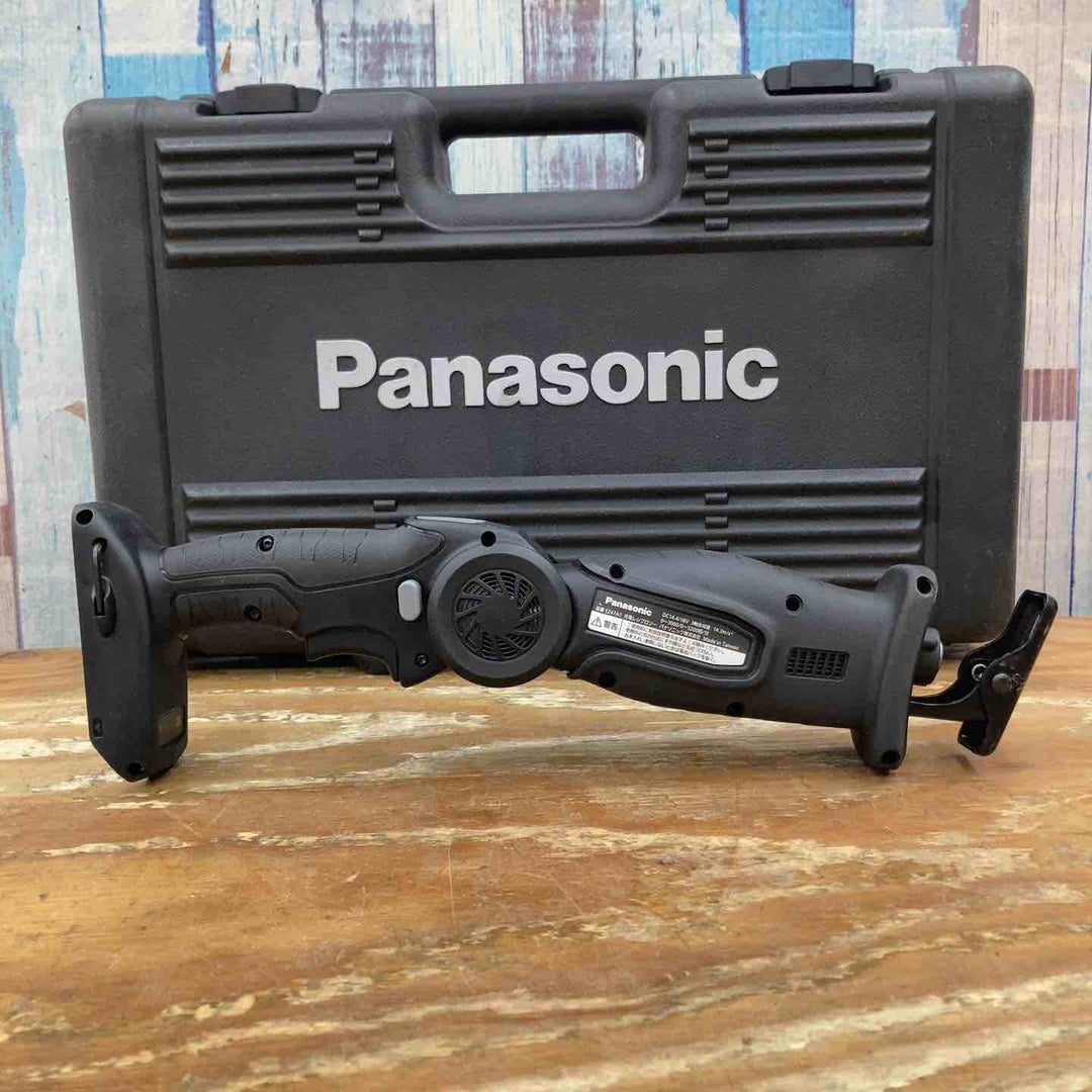 ▼パナソニック(Panasonic) 充電レシプロソーEZ47A1LJ2F バッテリー14.4V3.3Ah×2、充電器、ケース【柏店】
