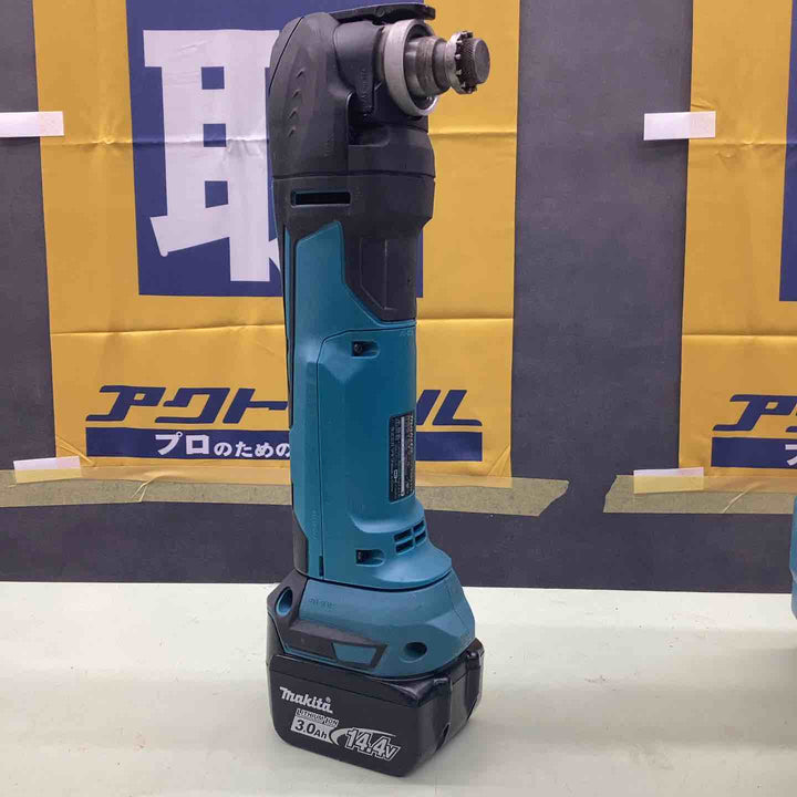 ◇マキタ(makita) コードレスマルチツール バッテリ14.4v5Ah 充電器 ケース ツールボックス TM41DRT 工具取付け360° 【越谷店】