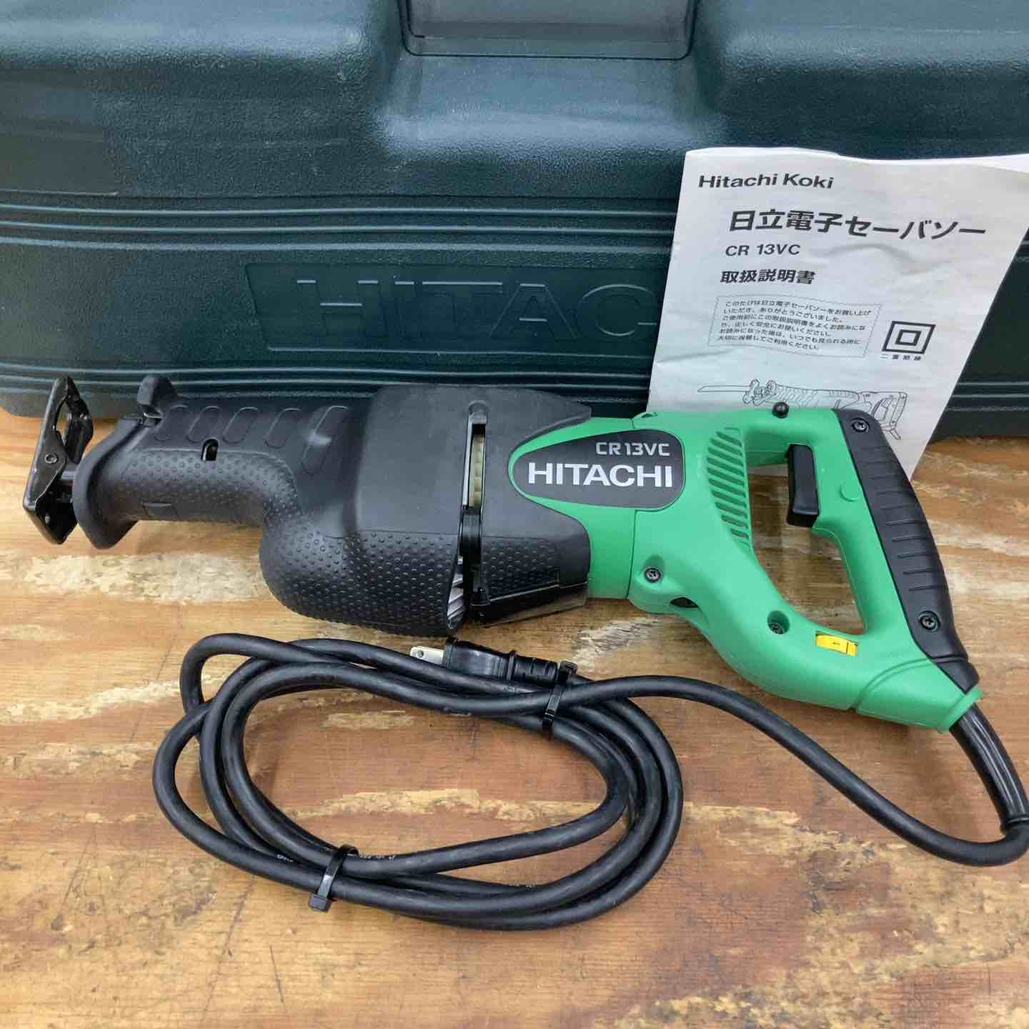 日立電子セーバソー（中古品） HITACHI 日立 工機 130mm セーバー セーバーソー CR13VBY2 中古品