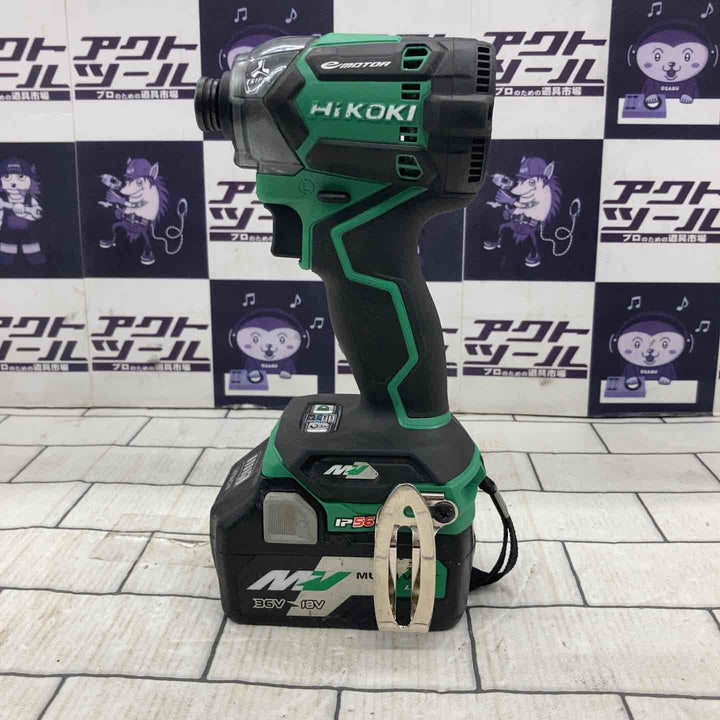 ★ハイコーキ(HIKOKI ※旧:日立工機) コードレスインパクトドライバー WH36DC(NN)【所沢店】