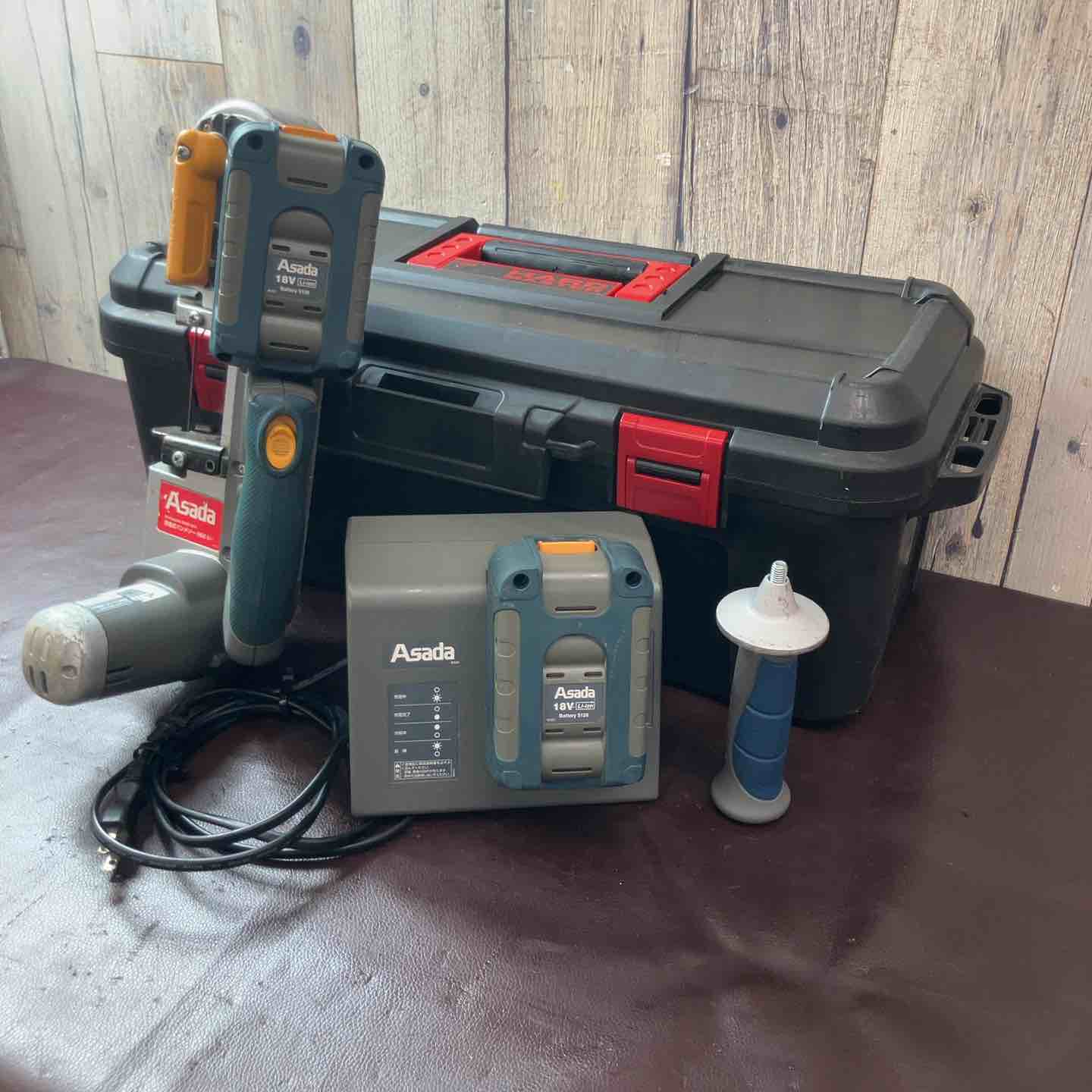 【中古品】アサダ(ASADA)  コードレスバンドソー H60 Eco (H60eco) ケース代替品【東大和店】 中古品】アサダ(ASADA) コードレスバンドソー H60 Eco (H60eco) ケース