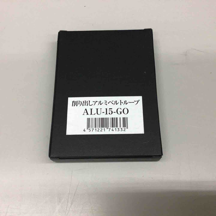 〇ニックス ベルトループ アルミ製 一部削り出し アルマイト加工 ALU-15-GO ゴールド 金【戸田店】