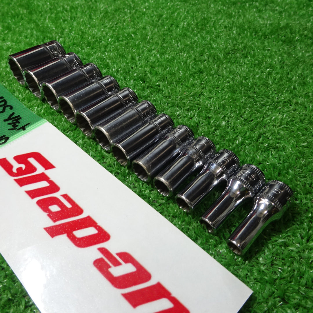 スナップオン/Snap-on  1/4sq セミディープソケット TMMDSシリーズ 5mm-15mm12個セット【岩槻店】