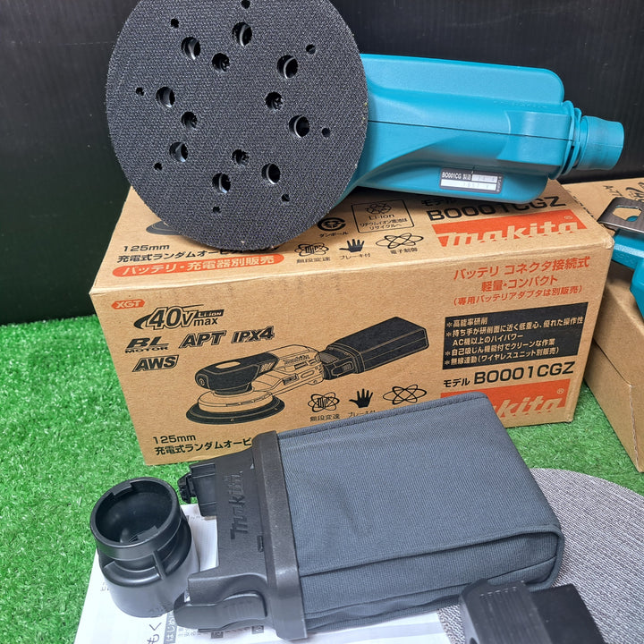 ★マキタ(makita) 充電式ランダムオービットサンダ BO001CGZ ☆バッテリアダプタ 1.6mコネクタ式 A-77394 セット【岩槻店】