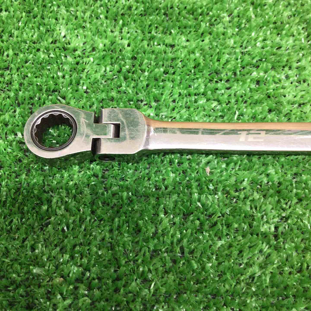 【中古品】 DEEN.J ロングフレックスラチェットメガネレンチ DNML-1012FGWJ 【鴻巣店】