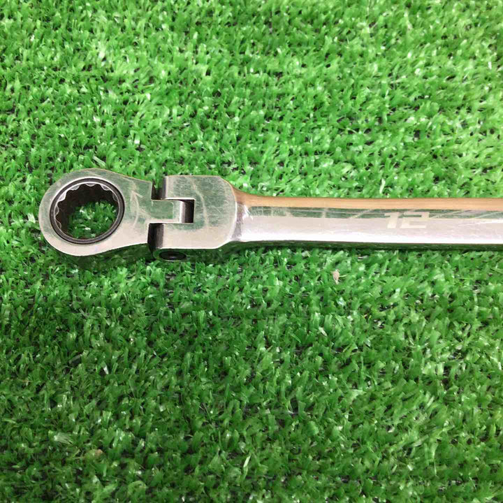 【中古品】 DEEN.J ロングフレックスラチェットメガネレンチ DNML-1012FGWJ 【鴻巣店】