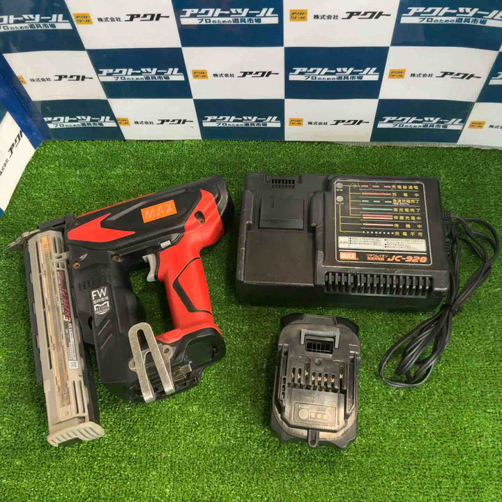 ★マックス(MAX) コードレスフィニッシュネイラ TJ-35FN3FW-BC/1850A【草加店】