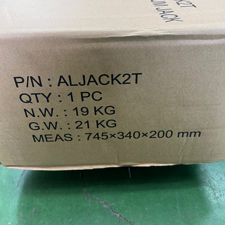 スナップオン アルミジャッキ レースジャッキ 2T 軽量 ALJACK2T Snap-on ガレージジャッキ【桶川店】