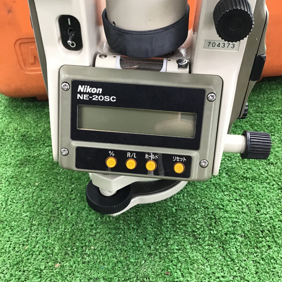 ニコン デジタルセオドライト NE-20SC  ジャンク品 電池液漏れ 動作未確認【桶川店】