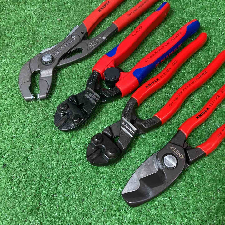 【中古品】クニペックス(KNIPEX) クニペックスまとめボルトカッタ・コブラプライヤ・ナイフ等【岩槻店】