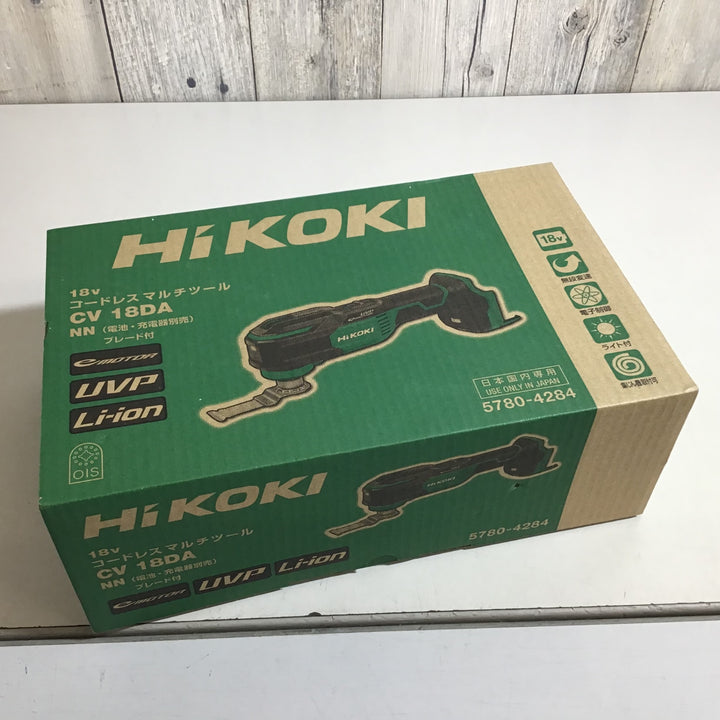 【未使用品】★ハイコーキ HIKOKI 18V コードレスマルチツール CV18DA(NN) 本体のみ【戸田店】