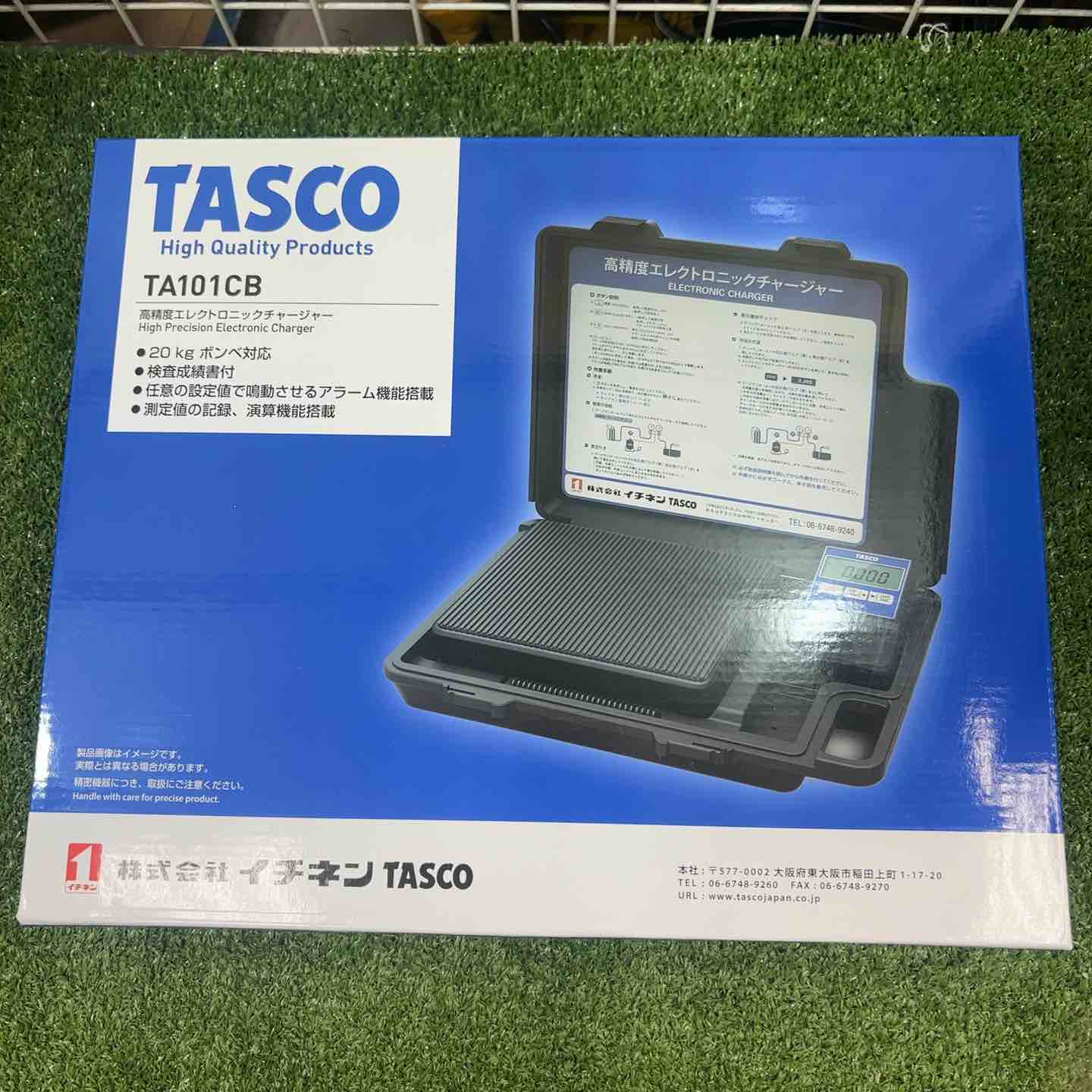 ◇イチネン TASCO 高精度エレクトロニックチャージャー STA101CB