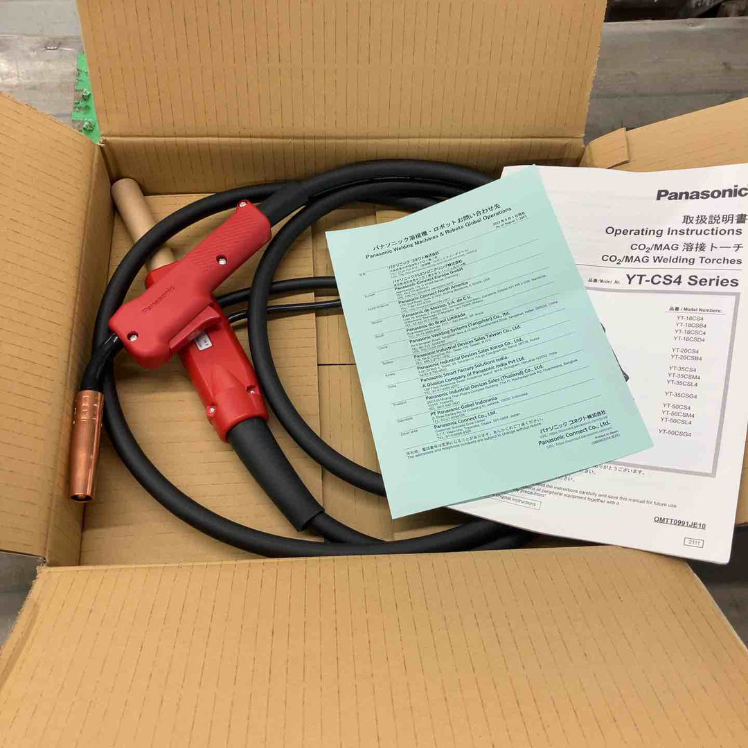 【未使用品】パナソニック Panasonic 半自動溶接 CO2 YT-20CS4 溶接トーチ【戸田店】
