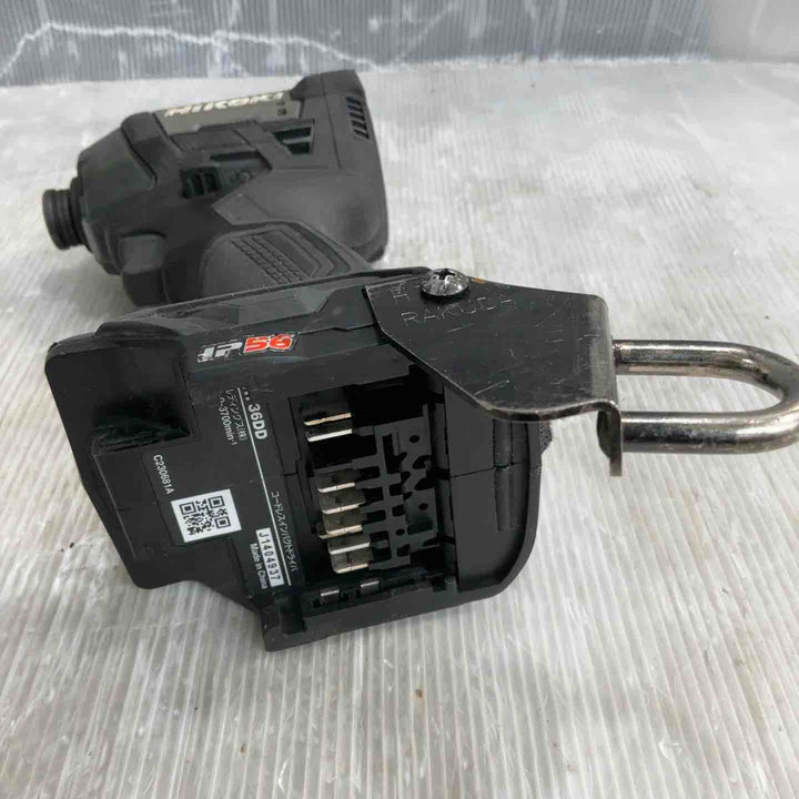 ★ハイコーキ(HIKOKI ※旧:日立工機) コードレスインパクトドライバ ストロングブラック WH36DD(2XHBSZ)【草加店】