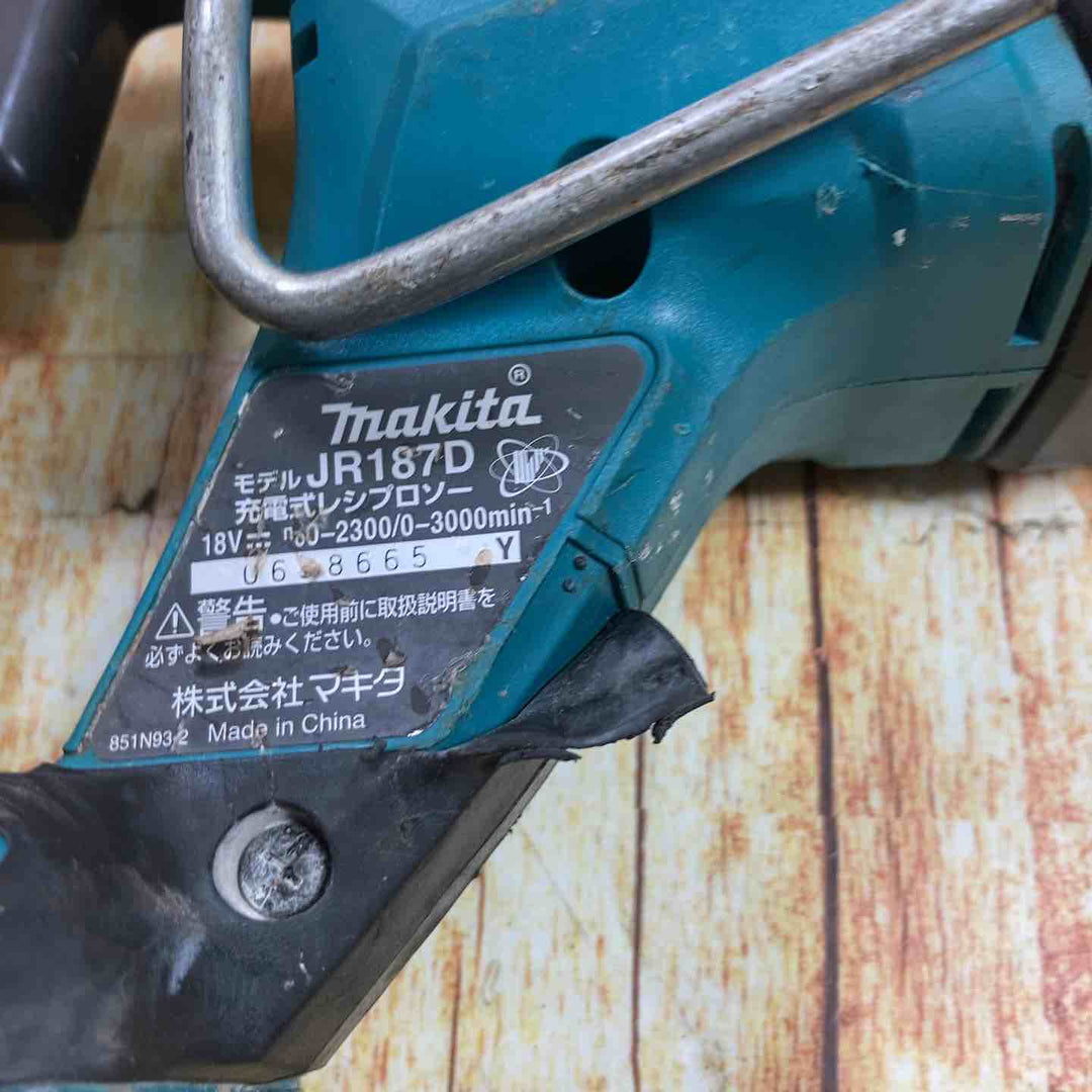 マキタ(makita) コードレスレシプロソー JR187DRGX【川崎店】