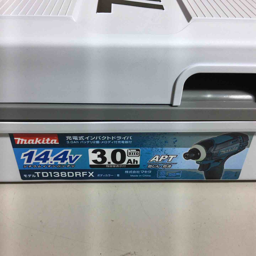 ★マキタ(makita) コードレスインパクトドライバー TD138DRFX【戸田店】