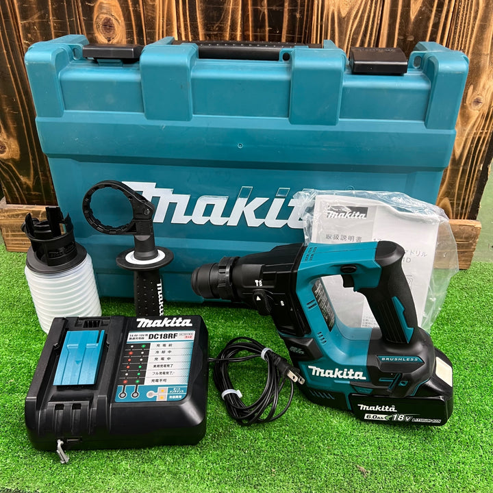 ★マキタ(makita) コードレスハンマドリル HR171DZK バッテリー×1、充電器、集じんカップ、ハンドル付き【桶川店】