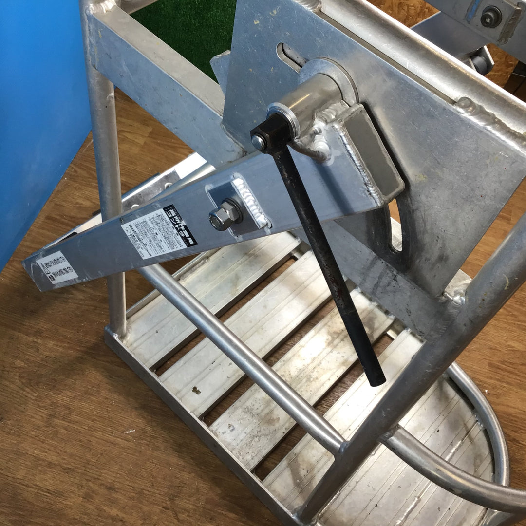 【中古品/店頭受取り限定】ミツル製 高所作業・高所剪定用アルミゴンドラ(アブソーバー式・先丸型)【岩槻店】