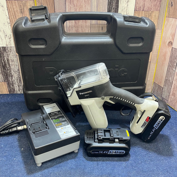 ○パナソニック(Panasonic)  コードレス角穴カッター EZ4543LR1S-B【八潮店】