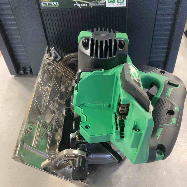 【未使用】ハイコーキ(HIKOKI ※旧:日立工機) コードレス丸のこ C3606DA(SK)(2XPS)【草加店】