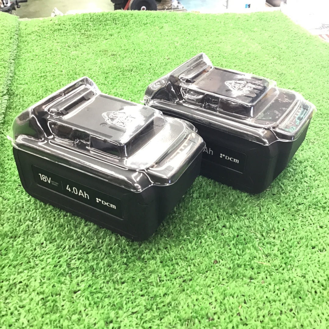 DCM 18V4.0Ahバッテリ 2個セット BP-1840D リチウムイオン【桶川店】