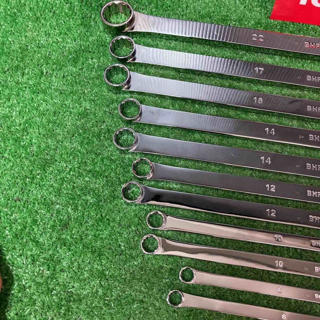 【未使用品(店頭展示品)】マックツール(MACTOOLS)ロングストレートメガネレンチ 11本セット BHFM2224PA~89PA サイズ8-24【岩槻店】