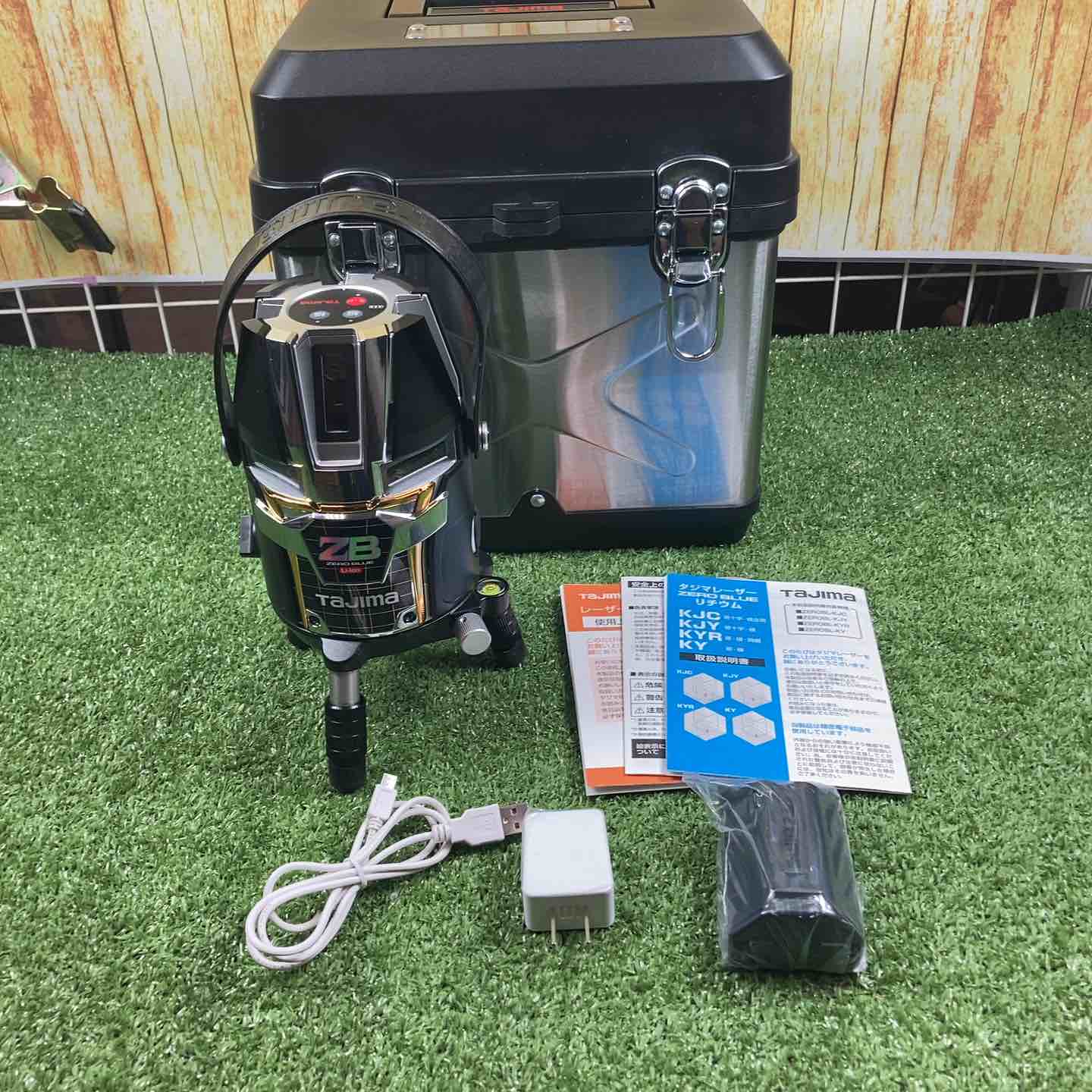 タジマ(Tajima) グリーンレーザー墨出し器 ZEROBL-KJC ZB ZERO BLUE 