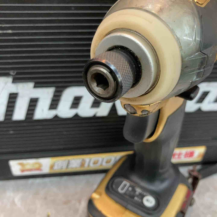 ◇マキタ(makita) コードレスインパクトドライバ 14.4V ゴールド TD137DSP1 (TD137DRTX)【八潮店】