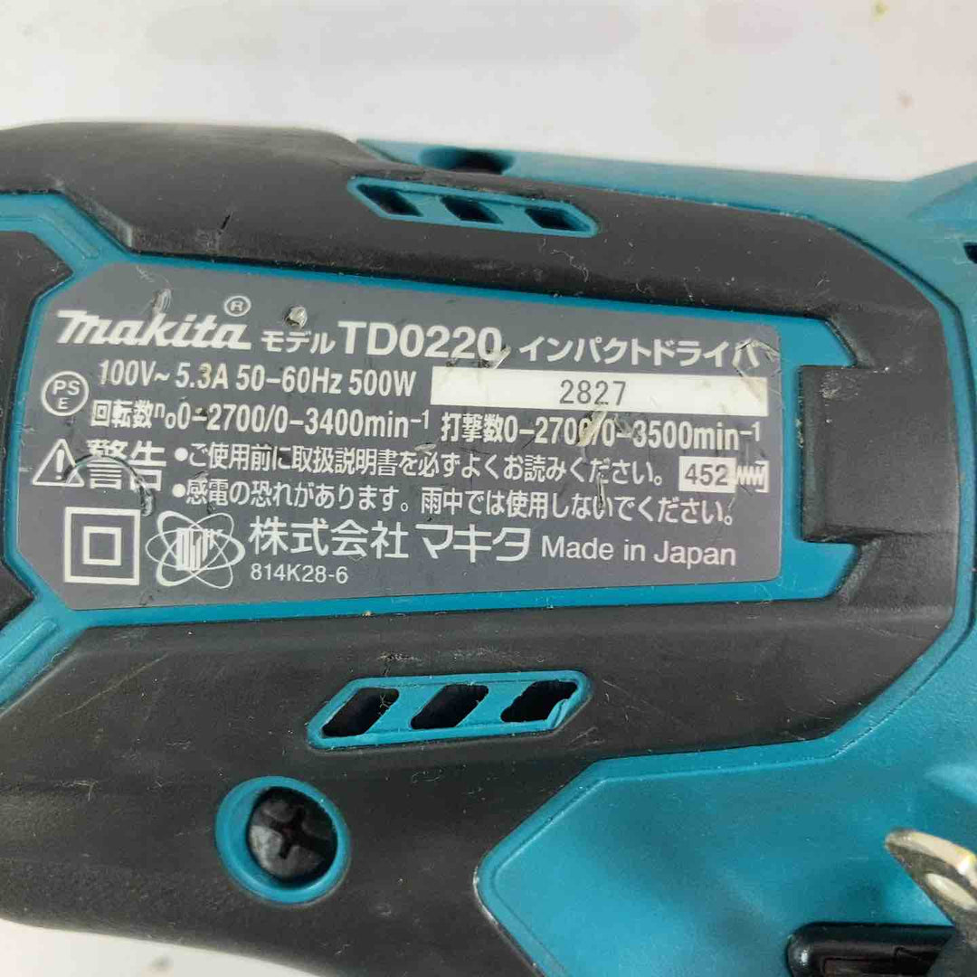 ☆マキタ(makita) インパクトドライバ TD0220【川崎店】