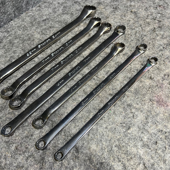 スナップオン(Snap-on) メガネレンチ XBM/XSHFMシリーズ 7本セット 【桶川店】