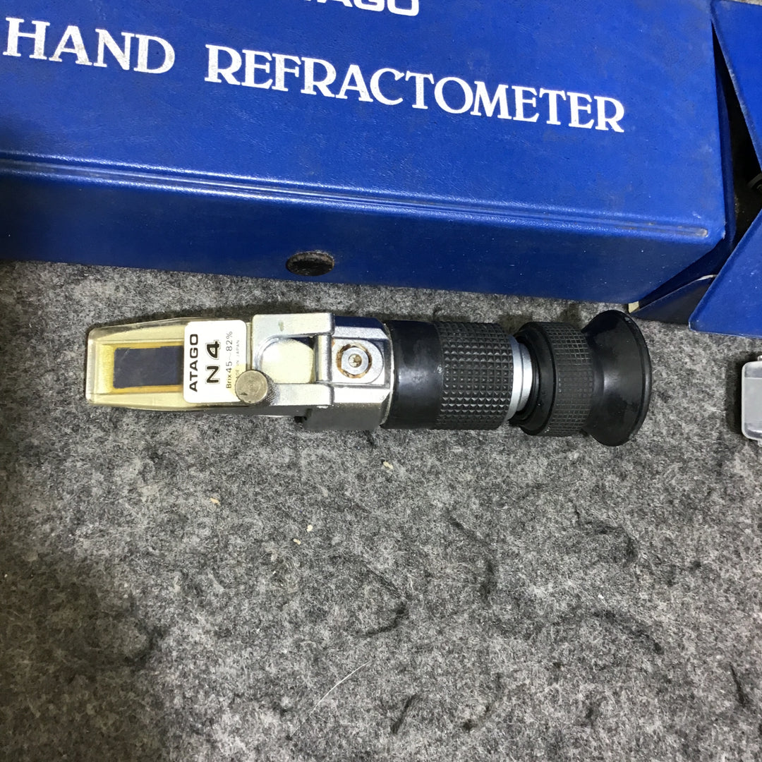 ATAGO 手持ち屈折計 N4 HAND REFRACTOMETER 2個セット【桶川店】