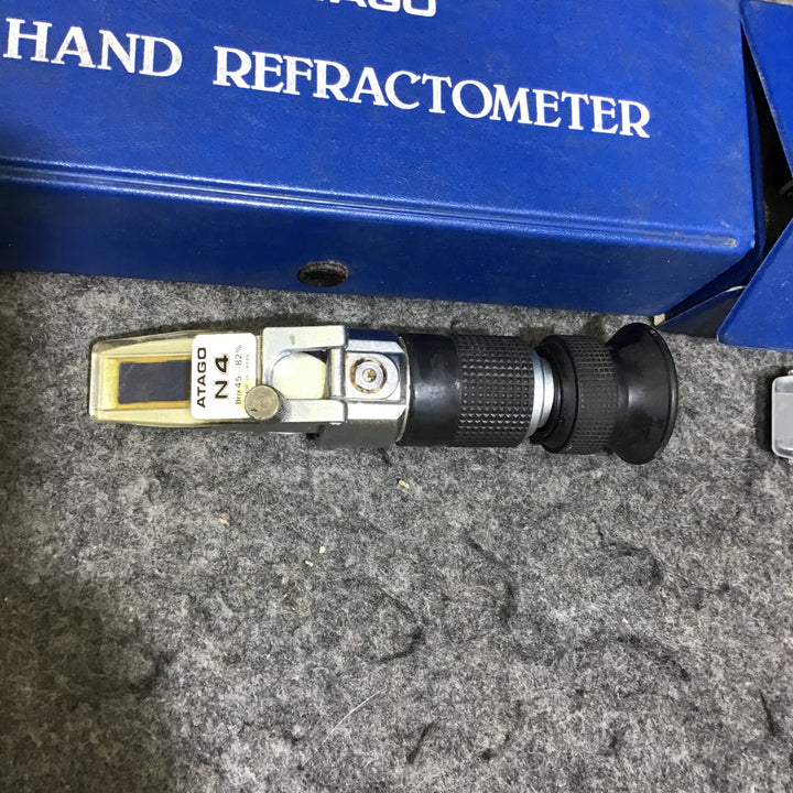 ATAGO 手持ち屈折計 N4 HAND REFRACTOMETER 2個セット【桶川店】
