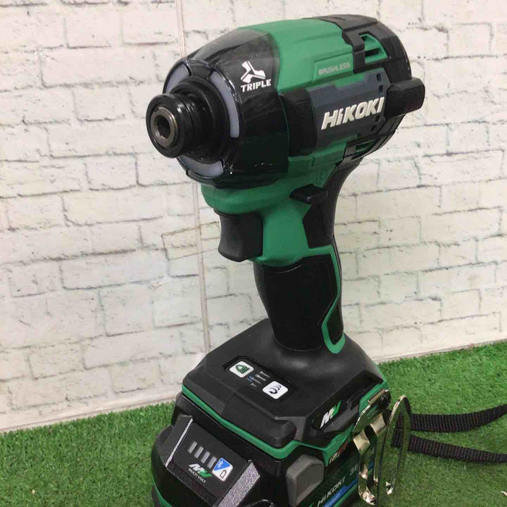 ★ハイコーキ(HIKOKI ※旧:日立工機) コードレスインパクトドライバ アグレッシブグリーン WH36DD(2XHLSZ)【町田店】
