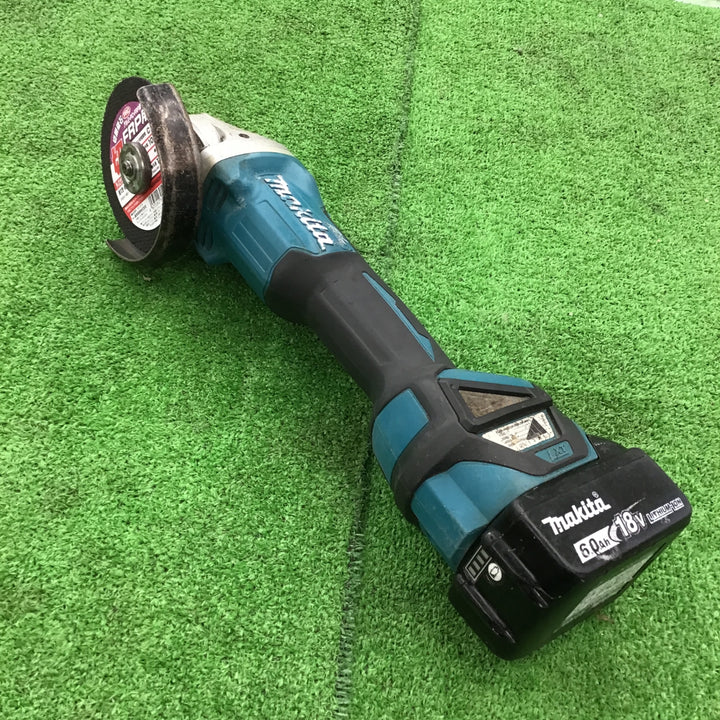 ★マキタ(makita) 100mmコードレスディスクグラインダ GA412DZ バッテリ1個付き!【桶川店】