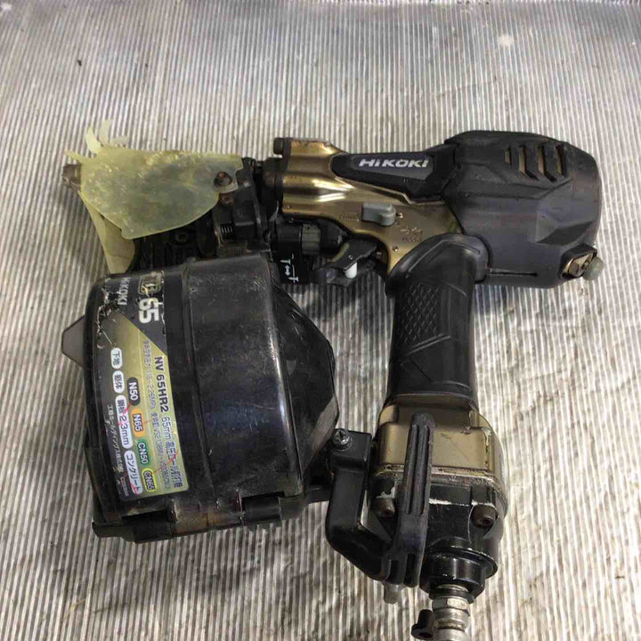 ★ハイコーキ(HIKOKI ※旧:日立工機) 高圧エア釘打ち機 NV65HR2(S)【草加店】