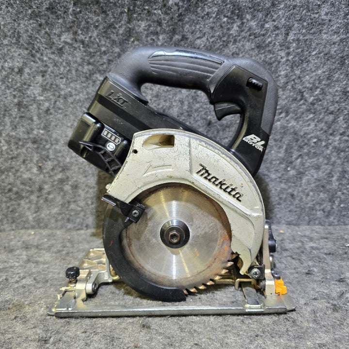 【値下げしました!中古・18V 3.0Ahバッテリ付き!】 マキタ makita 18V 125mm コードレス丸のこ HS471DZB 【桶川店】