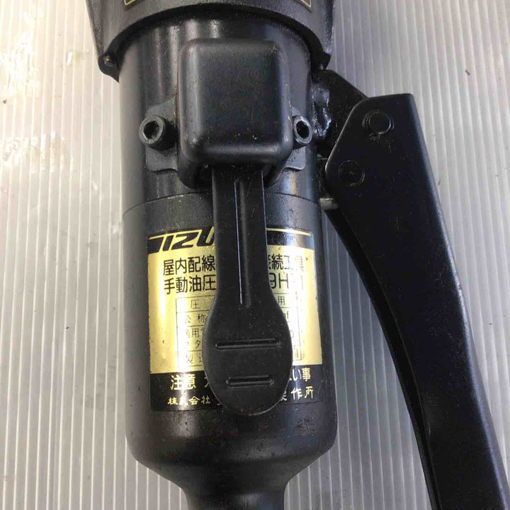 泉精器(IZUMI)  手動油圧式圧着工具 9H-1【草加店】