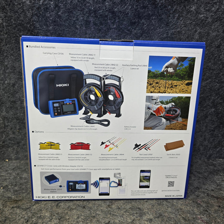 【未使用品・送料無料!】HIOKI 接地抵抗計 FT6031-50【桶川店】