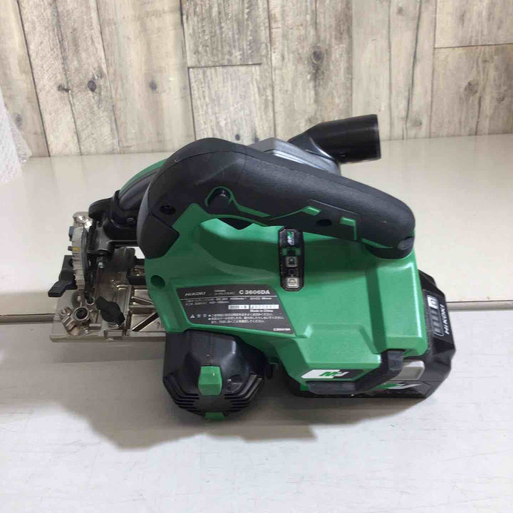 ★ハイコーキ(HIKOKI ※旧:日立工機) コードレス丸のこ C3606DA(2XP)【戸田店】