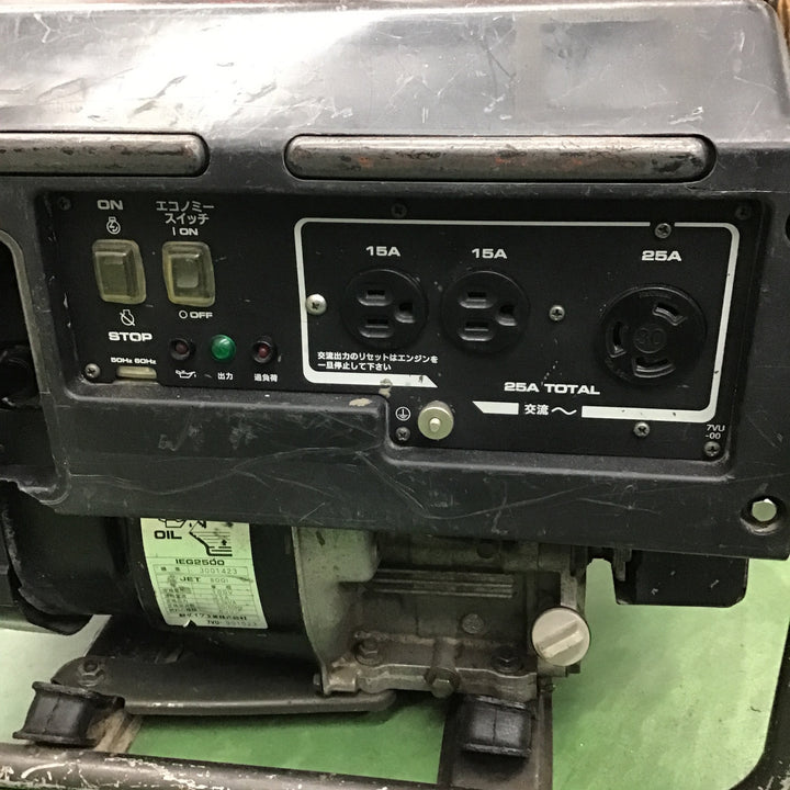 【中古品・店頭受取り限定】 新ダイワ Shindaiwa インバーター発電機 IEG2500 【桶川店】
