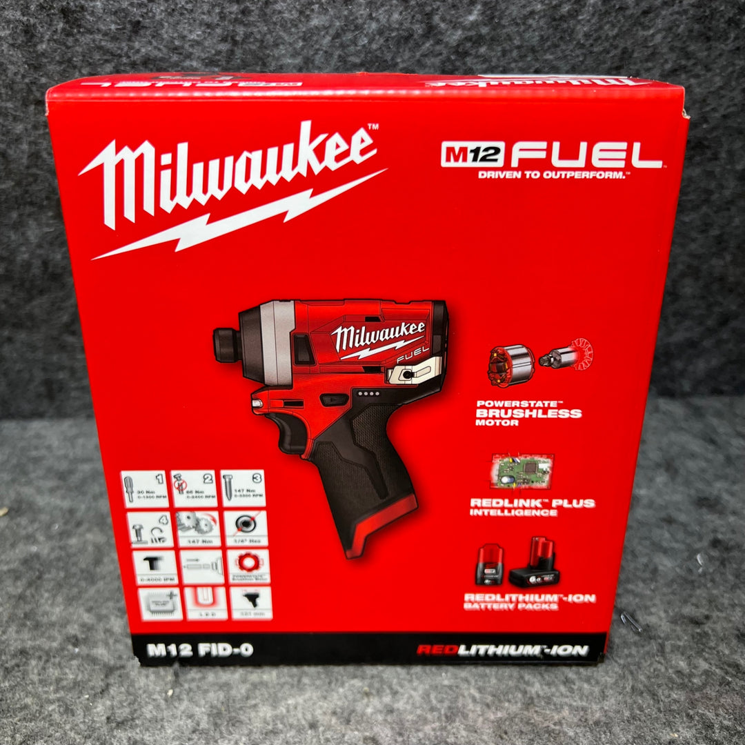 ミルウォーキー 12V インパクトドライバ  オリジナルコンボキット  M12 FID-0 【桶川店】