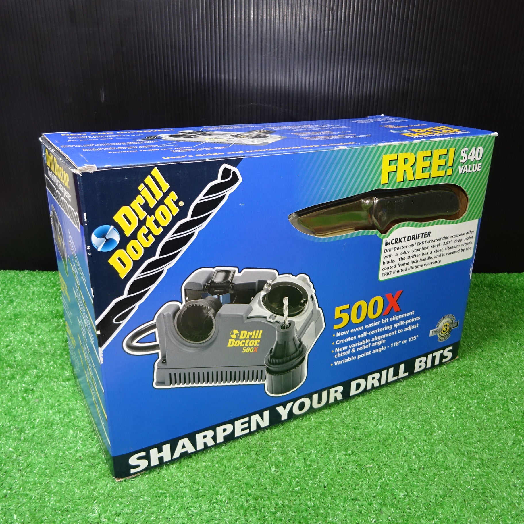 ✨ウィニングボアー 中古 DD500X ドリル研磨機 ケース⁄付属品⁄説明書✨