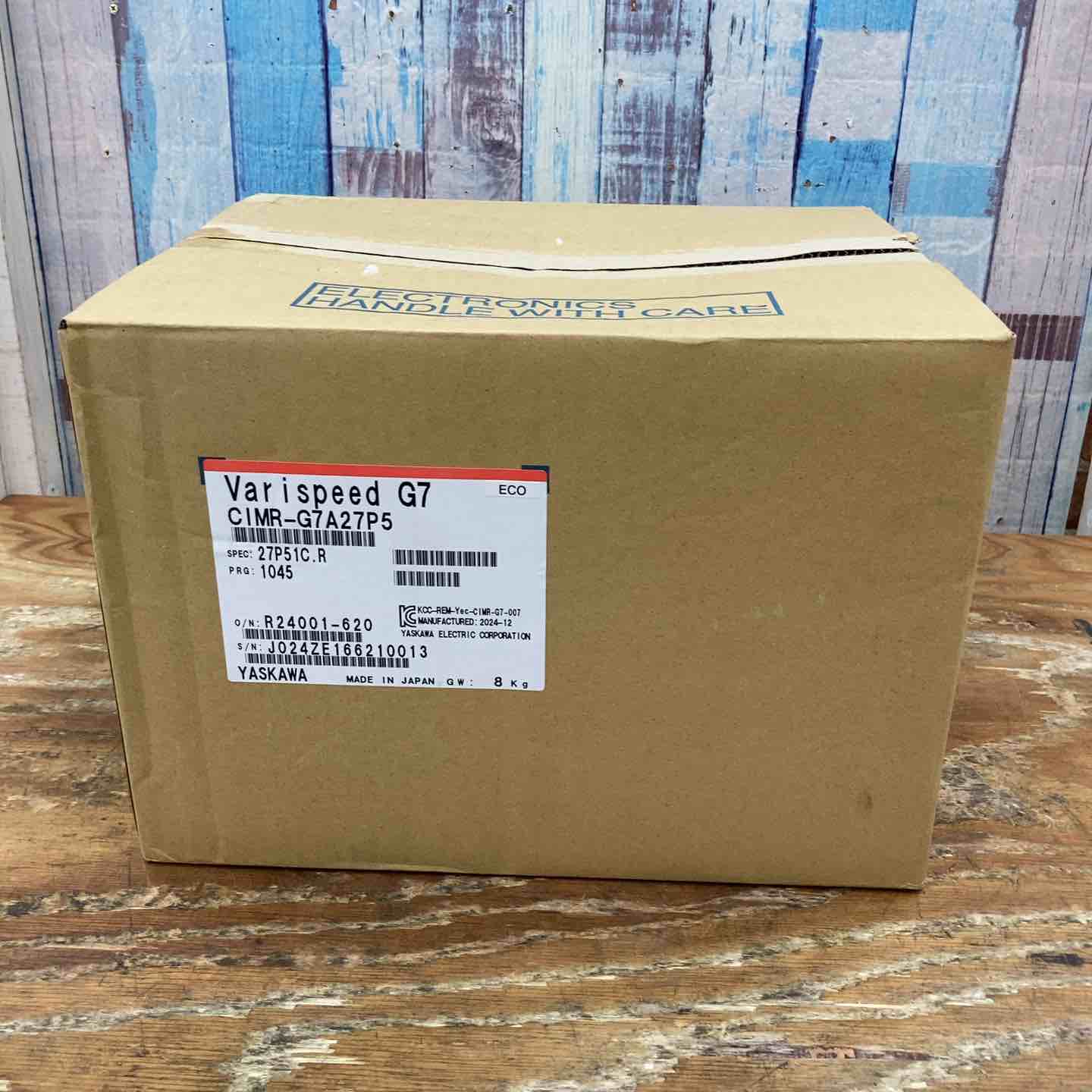 ▽YASKAWA 安川電機 Varispeed G7 CIMR-G7A25P5 インバータ 2024年製